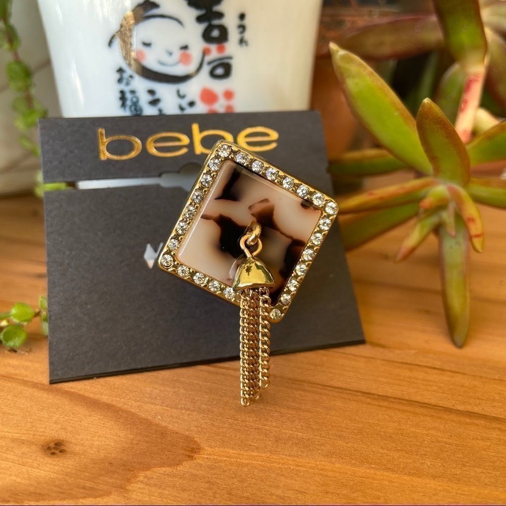 Silver Animal Print ResinTassel bebe Statement Ring $16 each or bundle 3 for $25